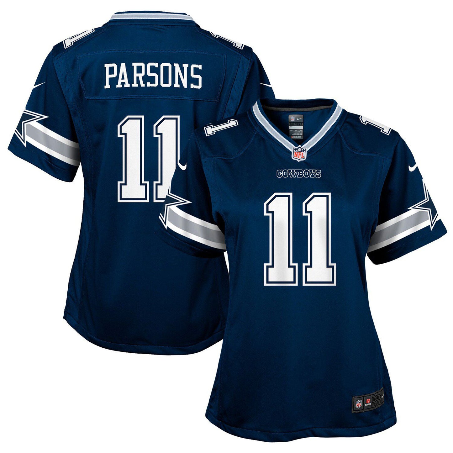 Girls Youth Nike Micah Parsons Navy Dallas Cowboys Game Jersey